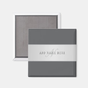 Elegant Namn & Monogram Lettering (eller annan tex Magnet