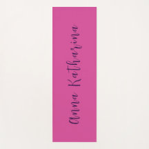Elegant Namn Solid Mullberry Rosa