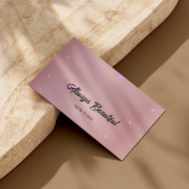 Elegant Namnteckning skriptcalligrafi-etetiker Visitkort