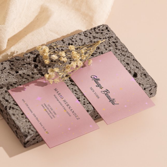 Elegant Namnteckning skriptcalligrafi-etetiker Visitkort (Elegant Signature Script Calligraphy Esthetician Business Card)