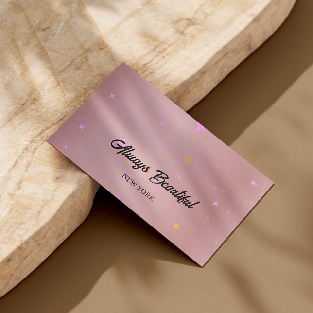 Elegant Namnteckning skriptcalligrafi-etetiker Visitkort (Elegant Signature Script Calligraphy Esthetician Business Card)