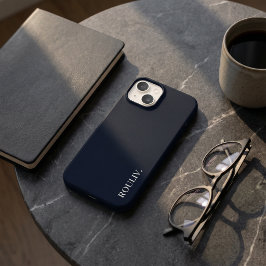 Elegant Nästan-Svart Minimalistisk ROULIV
