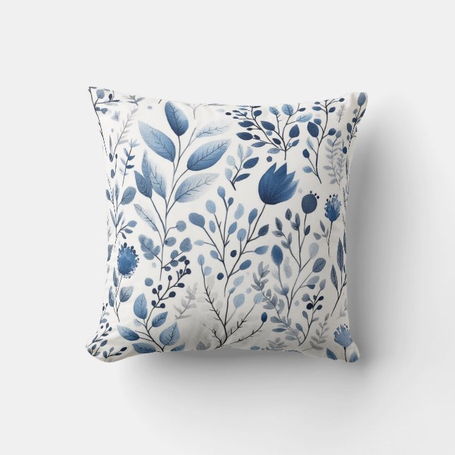 Elegant Naturinspirerad Hemmaaccent Kudde (Framsida)