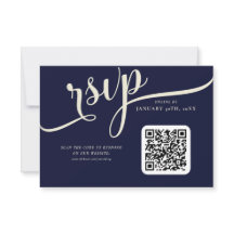 Elegant Navy Blue och Cream Tulip Bröllop