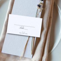 Elegant Navyblå Bröllsojm Dankort