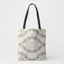 Elegant neutral blomster mönster