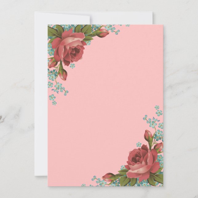 Elegant Neutral Bröllopsinbjudan Design Inbjudningar (Framsida)
