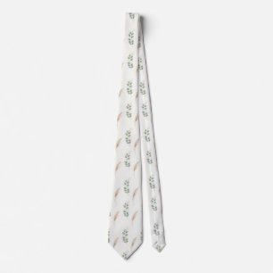 Elegant neutral torkad blomster slips