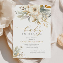 Elegant Neutralt Baby i babyskor för blommor