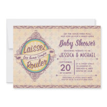 Elegant New Orleans Mardi Gras Bebis Shower