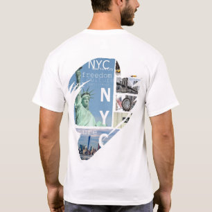 Elegant New York City-Trendiget Modern T Shirt