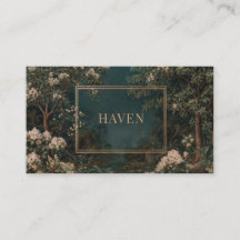 Elegant Nocvändal Garden Blommigt Guld Ram