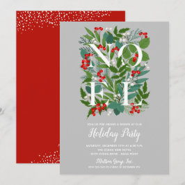 Elegant NOEL Grey-julparbjudanden