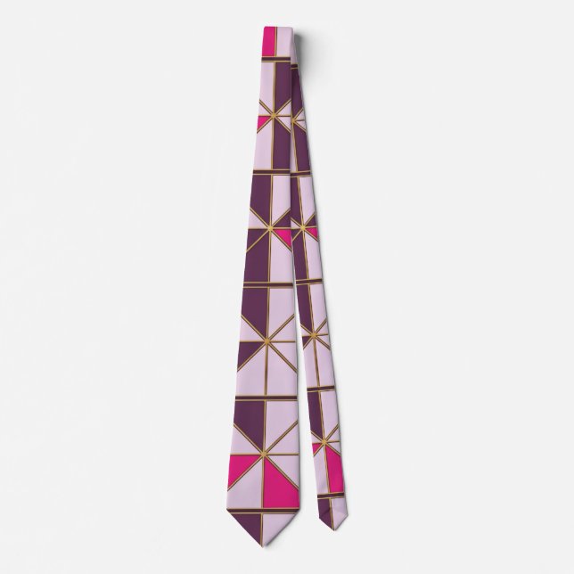 Elegant Nubisk Geometrisk Slip Slips (Framsida)