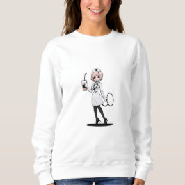 Elegant Nurse Coffee Sweatshirt T Shirt