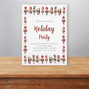 Elegant Nutcracker-Julfesten Jul Inbjudningar