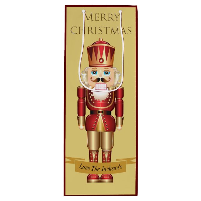 Elegant Nutcracker Leksak Soldier Julens Anpassnin (Framsidan)