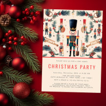 Elegant Nutcracker Modern jul Party