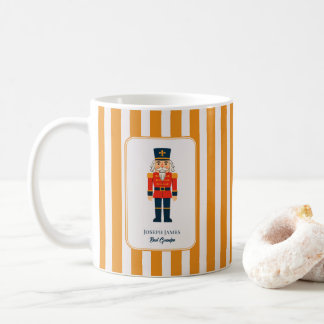 Elegant Nutcracker on The Yellow Stripes Kaffemugg