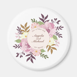 Elegant Ny gifta Blommigt Bröllop | Magnet
