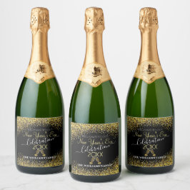 Elegant nyårsafton med champagne