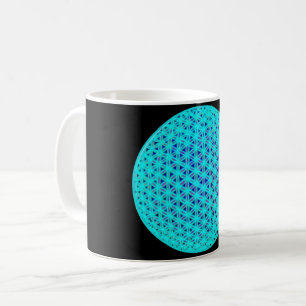 Elegant - nyblått tealblomma kaffemugg