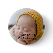 Elegant nyfödd bebis meddelande