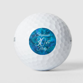 Elegant Ocean Blue 30 & Flirty Födelsedagsfest