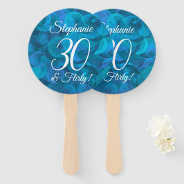 Elegant Ocean Blue 30 och Flirty Birthday