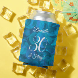 Elegant Ocean Blue 30 och Vänd Födelsedagsfest