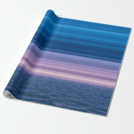 Elegant Oceanen Vatten Lila Horisont Blå himmel Presentpapper