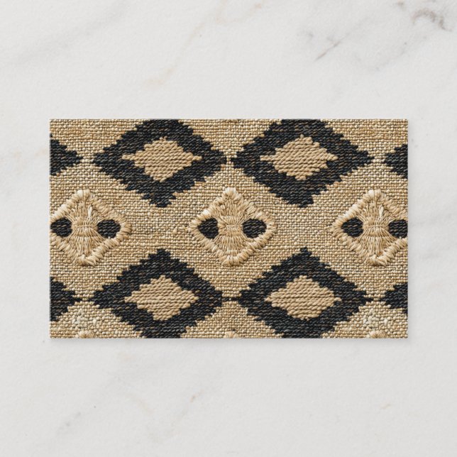 Elegant Oceaniens Professionell Namn-kort Visitkort (Framsida)