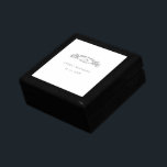 Elegant och Chic botaniskt vapensköld monogram brö Minnesask<br><div class="desc">Behålla din coola i stil med vår Elegant och Chic,  botaniska Vapenskölden Monogram Wedding gifts box,  Perfekt för ett sofistikerat firande,  den här presentfacket har en vackert designad botanisk vapensköld som läggs till med ditt anpassningsbar monogram,  vilket gör att din bröllopsdag får en personlig beröring.</div>