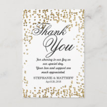 Elegant och enkel Faux Guld Confetti