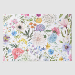 Elegant och färgämne Wildblomma Mönster