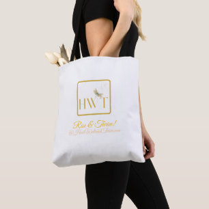 Elegant och inspiration för insamling av HWT Guld Tygkasse
