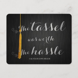 Elegant- och klassklass 2016 College Graduation Meddelande