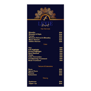 Elegant- och klassrumslista reklamkort