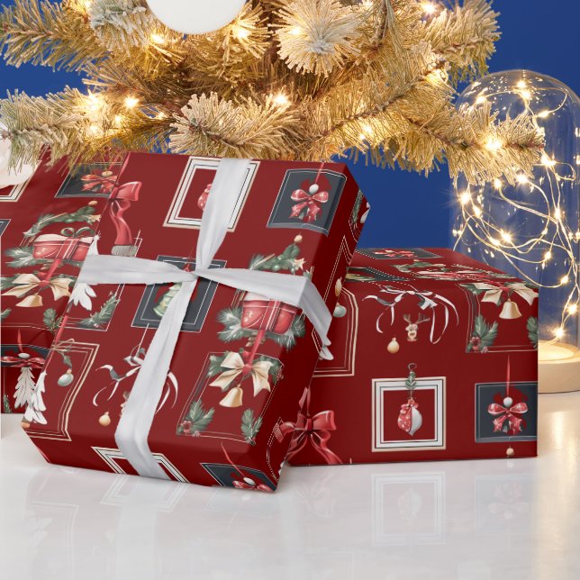 Elegant och modern Juldekorationer Presentpapper (Helgdagar)