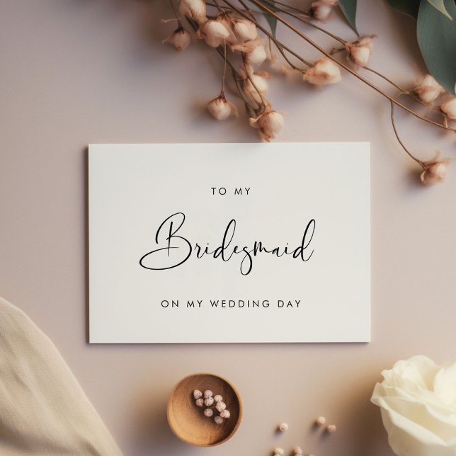 Elegant och modern till mitt kort för bröllopsdag  (Skapare uppladdad)