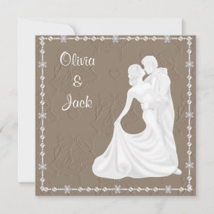 ELEGANT OCH MODERN WEDDING-INVIKATION INBJUDNINGAR