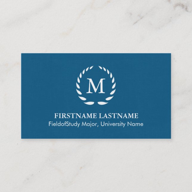 Elegant och moderna Student-Affärskort (Framsida)