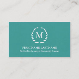 Elegant och moderna Student-Affärskort