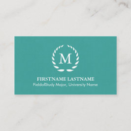 Elegant och moderna Student-Affärskort