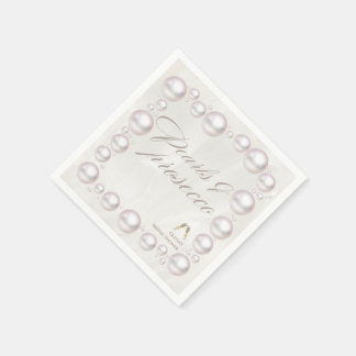 Elegant och möhippa av åklagarmyndigheten pappersservett