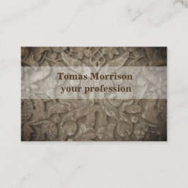 Elegant- och originalkortsutformning visitkort