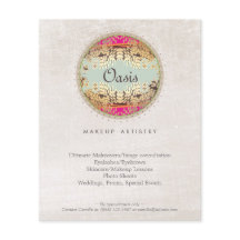 Elegant och Ornate Cosmetology Salon and Spa Menu