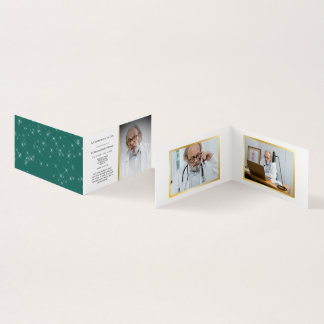 Elegant och skonsam Life Firande-begravning Kort