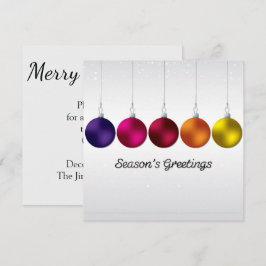 Elegant och stjärnor inbjudningar