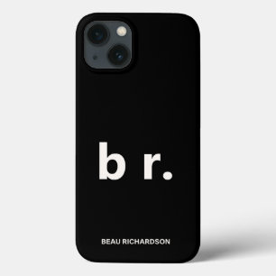 Elegant och svartvit QR-kod